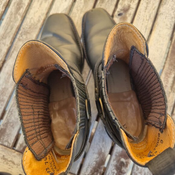 Black Leather Women's Boots - Picture 11 of 14